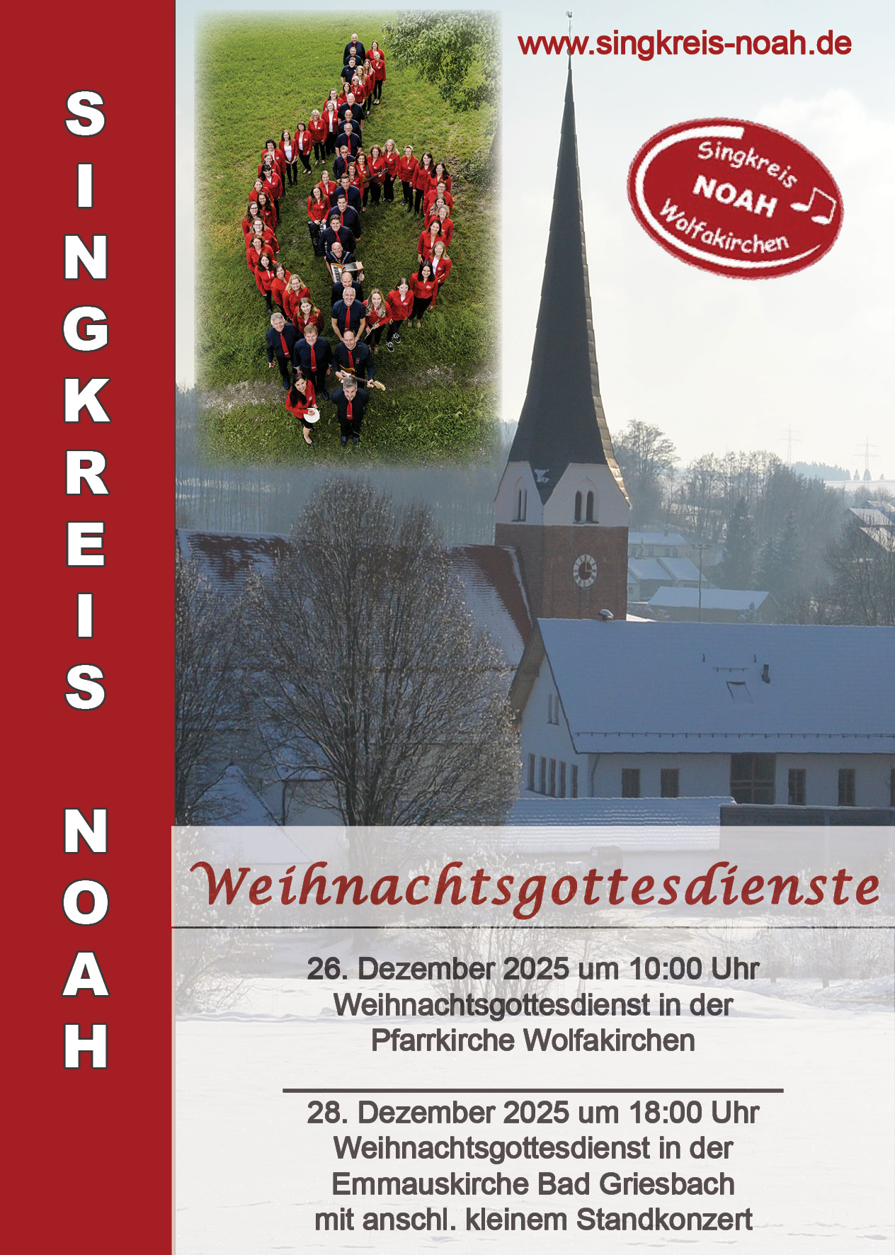 Flyer Weihnachtsgottesdienst 2025